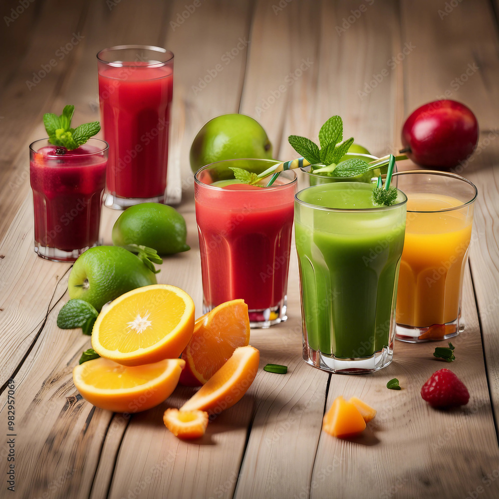 delicious fresh juice illustration background delicious fresh juice illustration background