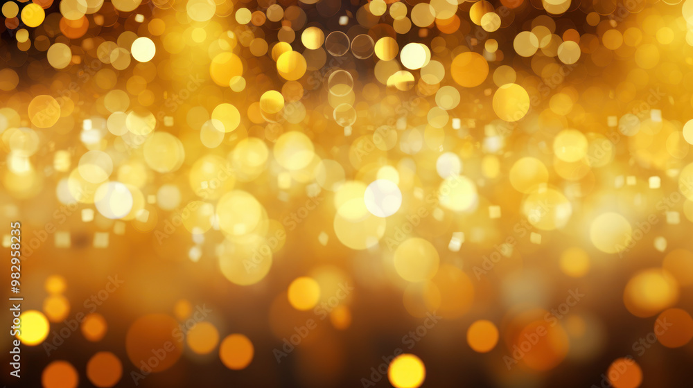 Blur bookeh gold lights or flashes on a colorful color background Blur bookeh gold lights or flashes on a colorful color background