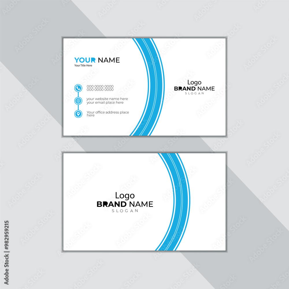 Fototapeta premium Business card