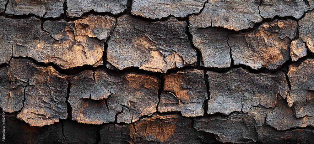 Close-Up of Dry Tree Bark Texture - Rustic, Natural Wooden Surface with Detailed Cracks and Rough Patterns for Background or Nature-Themed Designs Close-Up of Dry Tree Bark Texture - Rustic, Natural Wooden Surface with Detailed Cracks and Rough Patterns for Background or Nature-Themed Designs