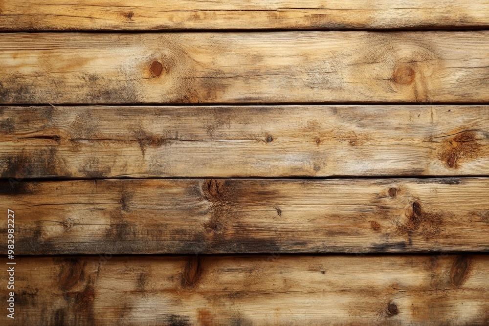 Naklejka premium Rustic Wooden Plank Background