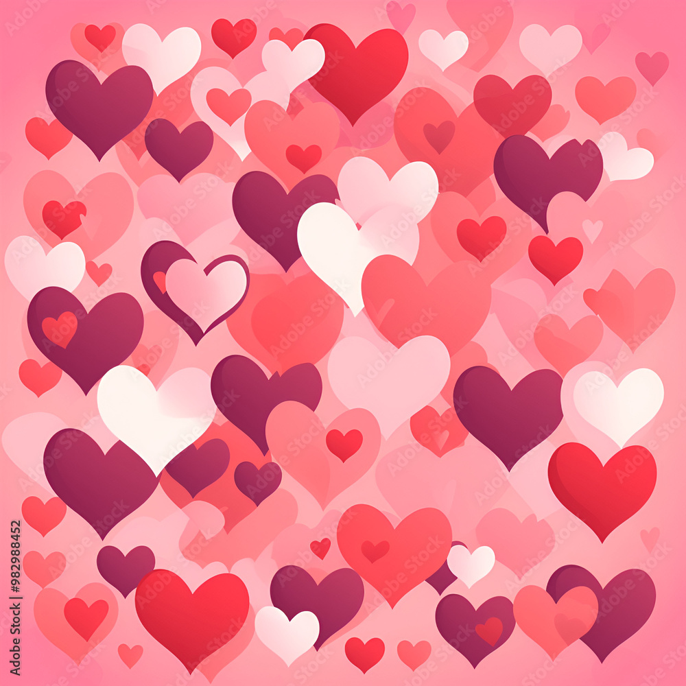 seamless pattern with hearts seamless pattern with hearts