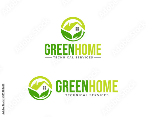Green Home services logo