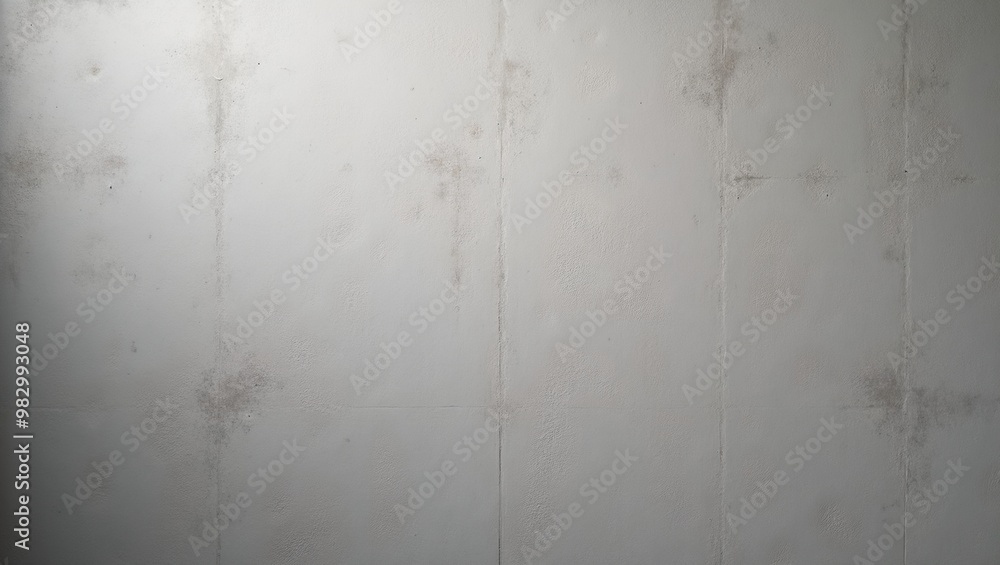 Fototapeta premium Minimalist modern concrete wall texture with sleek polished finish and subtle dark gray veins