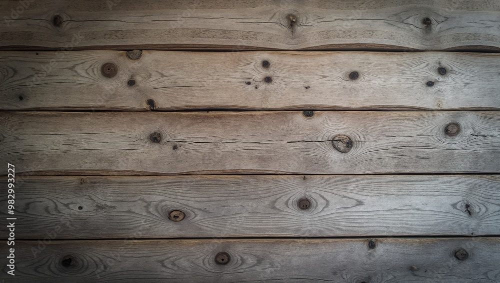 Fototapeta premium Rustic barnwood texture with deep grain patterns and subtle cracks
