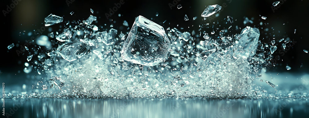 A Close-Up of Broken Glass Floating in the Air Against a Dark Background, Capturing the Fragile and Shattered Nature of Glass with a Dramatic and Artistic Flair
A Close-Up of Broken Glass Floating in the Air Against a Dark Background, Capturing the Fragile and Shattered Nature of Glass with a Dramatic and Artistic Flair