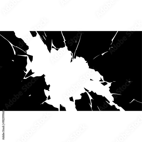 vector illustrations slit, slash, fracture texture