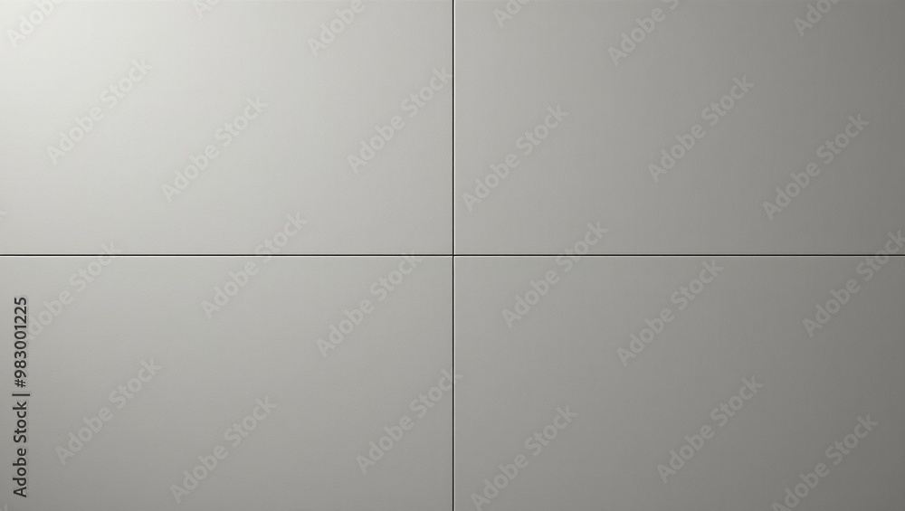 Sleek gray ceramic tiles with fine grout lines Sleek gray ceramic tiles with fine grout lines