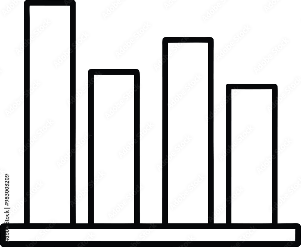 Professional Business Bar Chart Vector Graphic for Data Presentations
Professional Business Bar Chart Vector Graphic for Data Presentations