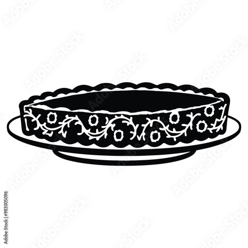 Quiche Silhouette