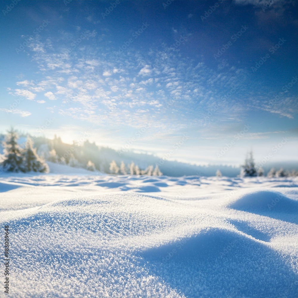 winter snow background with frost pattern; beautiful nature landscape view winter snow background with frost pattern; beautiful nature landscape view