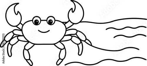 Muddy Riverbank Crab Walk Vector Creations
