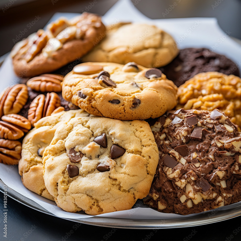 cookies on a plate cookies on a plate