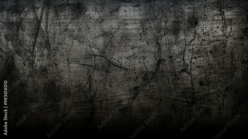 Fototapeta premium Scary wall background, horror texture for background