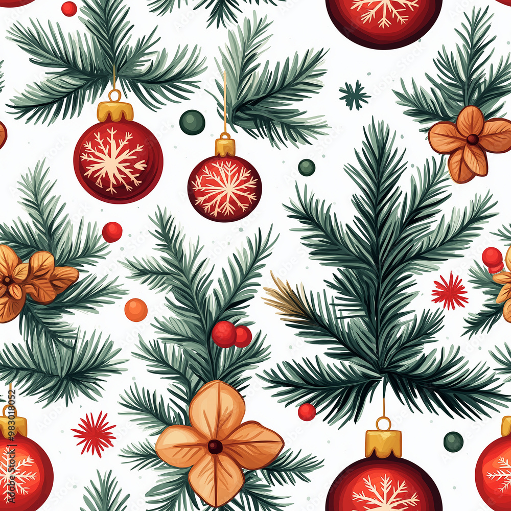 Christmas theme pattern Christmas theme pattern