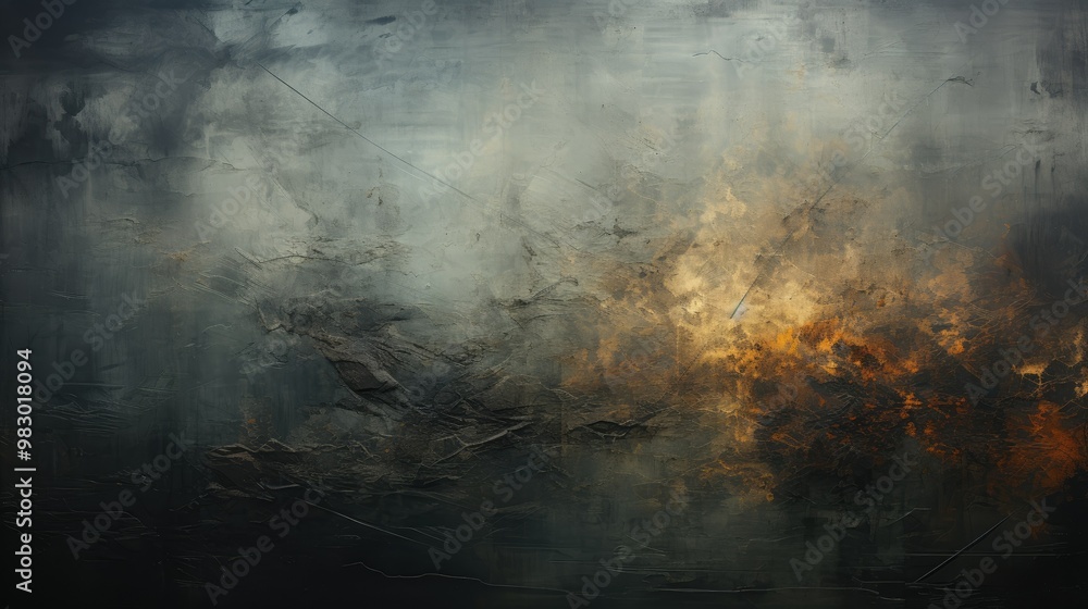 Obraz premium Scary wall background, horror texture for background