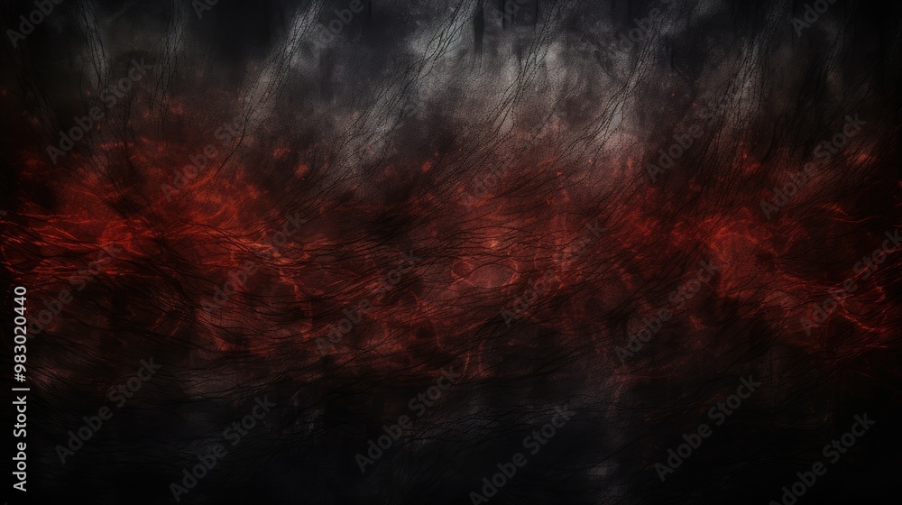 Fototapeta premium Scary wall background, horror texture for background