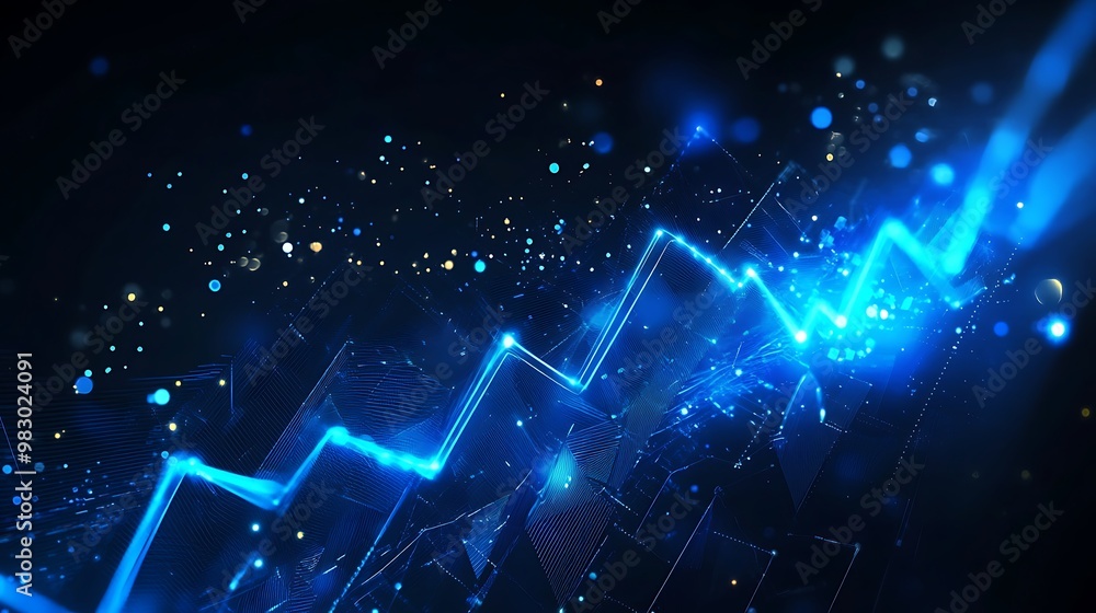 Futuristic Neon Data Visualization: Dynamic Financial Analytics and Technological Insights with Glowing Abstract Grid Patterns Futuristic Neon Data Visualization: Dynamic Financial Analytics and Technological Insights with Glowing Abstract Grid Patterns