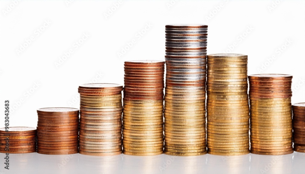 stacks of coins stacks of coins