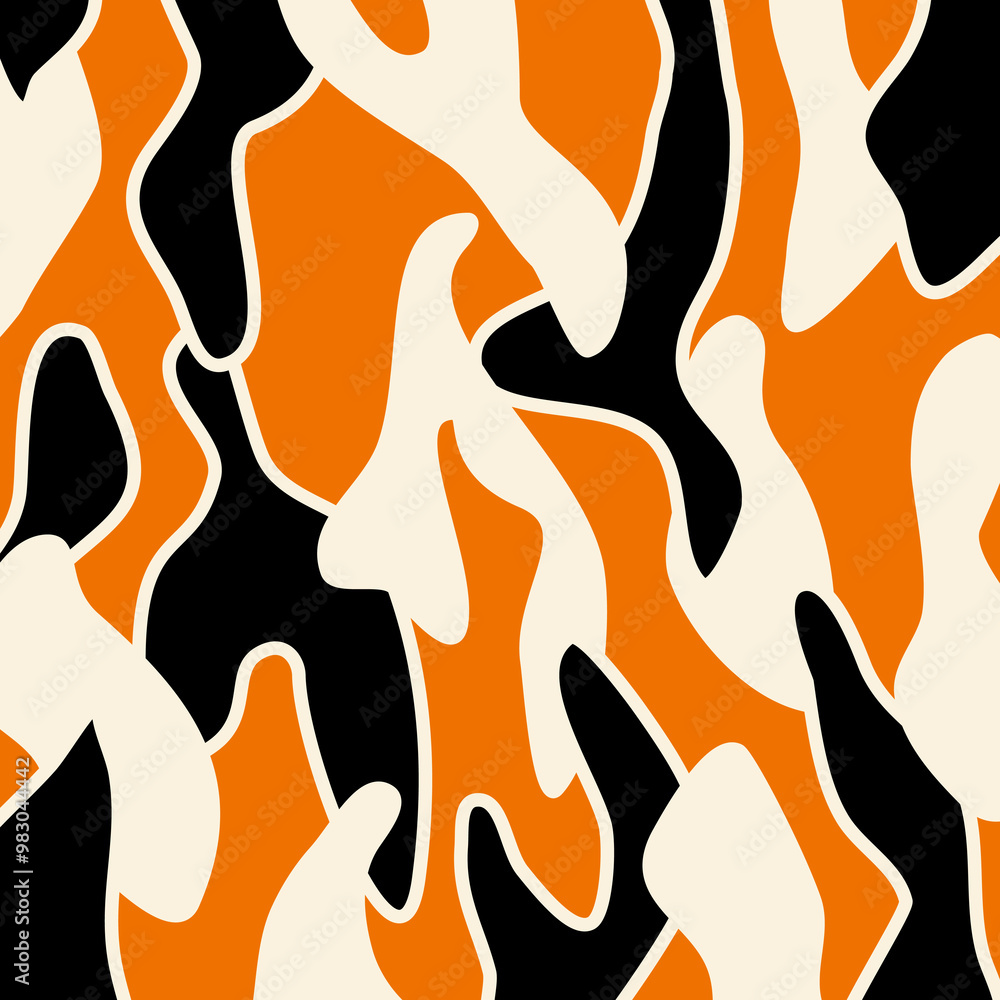 Abstract hand drawn decorative pattern. Vector Illustration. Abstract hand drawn decorative pattern. Vector Illustration.