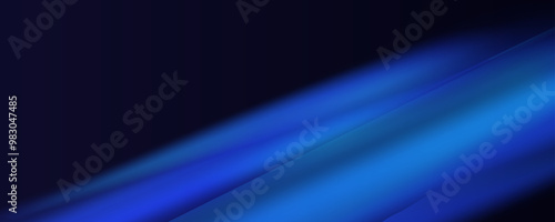Prism overlay from the sun's rays on the blue wall. Blurred shadows in the room. Soft overlay of natural light. Abstract background for product presentation for studio.Natural light layout.