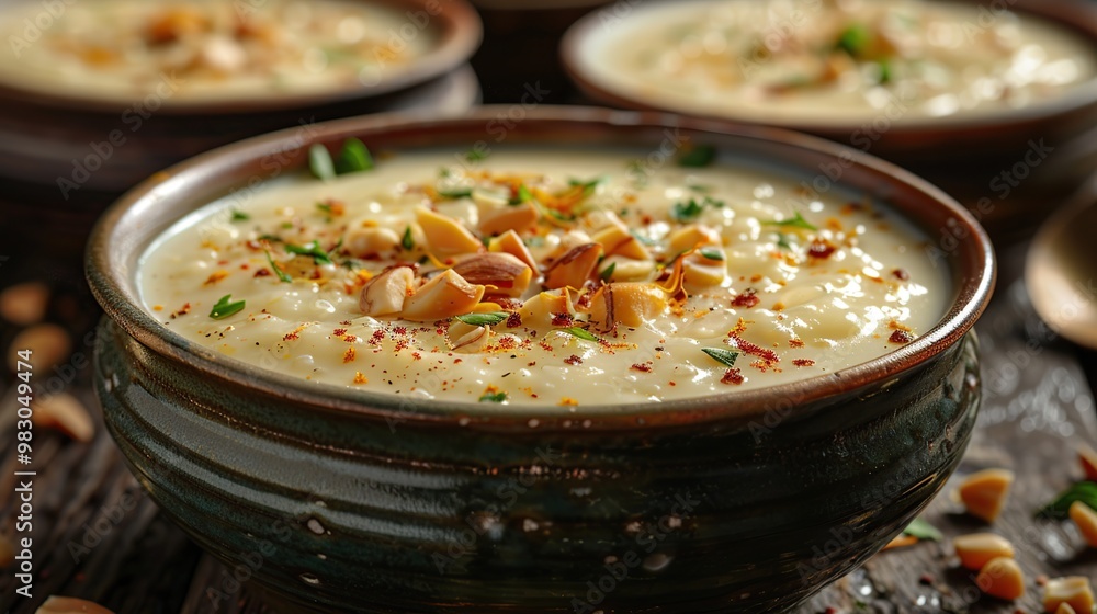 Creamy Soup with Nuts and Spices Creamy Soup with Nuts and Spices