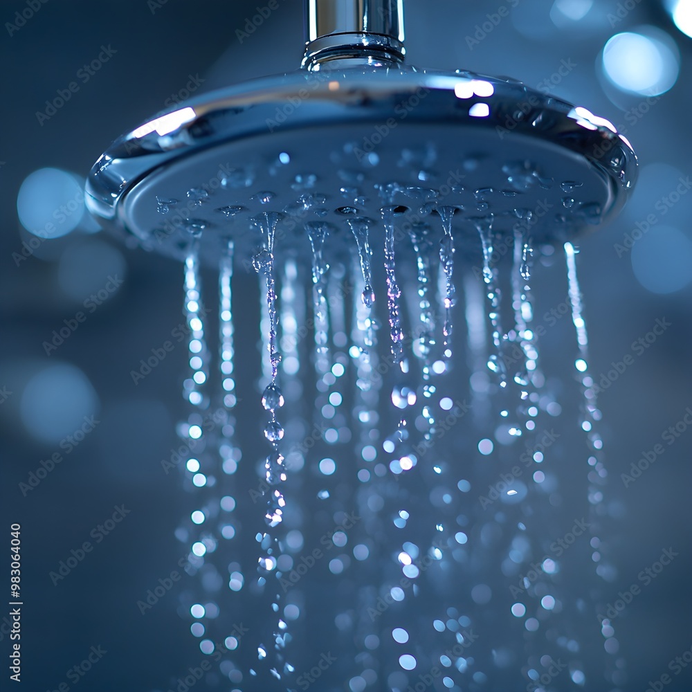Shower pictures showcasing water droplets on clean glass doors Shower pictures showcasing water droplets on clean glass doors
