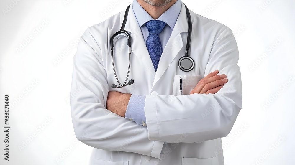 Doctor Discussing Genetic Cancer Test Results with Patient in Medical Consultation