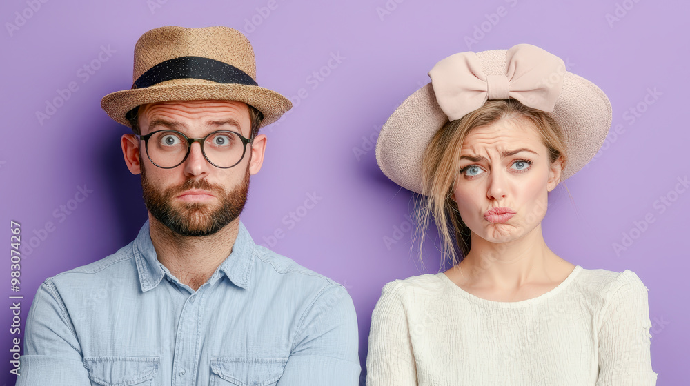 Relationship Crisis A Visual Representation of Couple's Struggles Depicting emotional distance unresolved tensions and the challenges of communication symbolizing common relationship and partnership