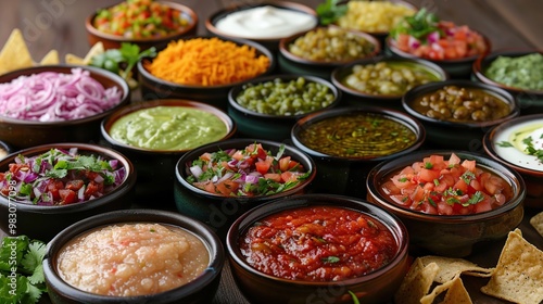 A Variety of Delicious Dips and Sauces