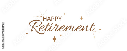 happy retirement text	