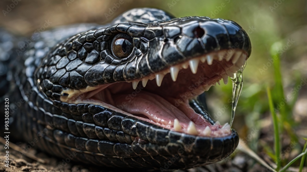 Obraz premium close up of a snake
