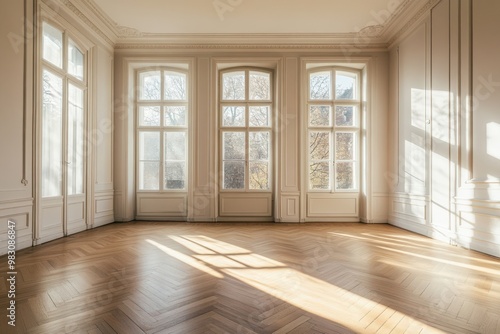 Wallpaper Mural Wohnung: Restoring an Old Building with Parquet Floors in Bright Spaces Torontodigital.ca