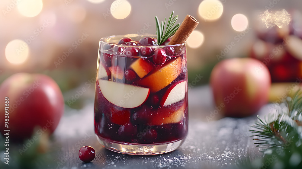 Festive Christmas Sangria Festive Christmas Sangria