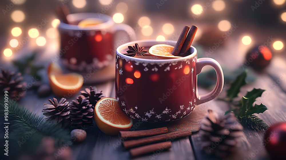 Fototapeta premium Cozy Mulled Wine