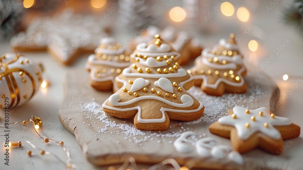 Christmas Cookies: Festive Gingerbread Christmas Cookies: Festive Gingerbread