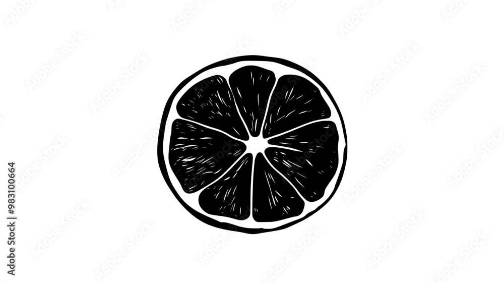 Single piece of dried fruit centered on a flat background, food illustration vector Single piece of dried fruit centered on a flat background, food illustration vector