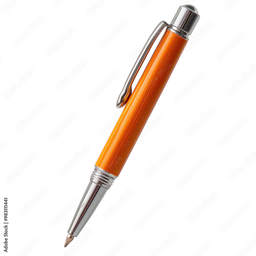 A single pen style minimal, white background. A single pen style minimal, white background.