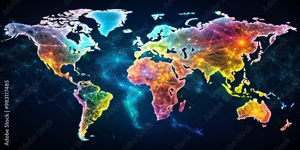 Global Network Connection, World Map, Digital Network, Global Communication, Network Connections, Connectivity, Digital World Global Network Connection, World Map, Digital Network, Global Communication, Network Connections, Connectivity, Digital World