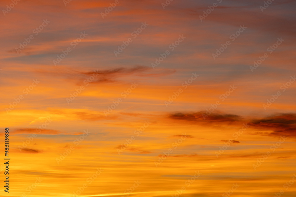 The sky glows with colorful sunset hues, creating a warm and inviting atmosphere. Perfect for adding charm to any project The sky glows with colorful sunset hues, creating a warm and inviting atmosphere. Perfect for adding charm to any project