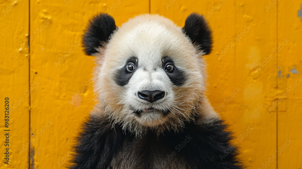 Angry Panda close up