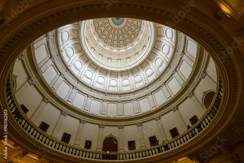 Obraz na płótnie Capitol Building in Austin Texas w salonie