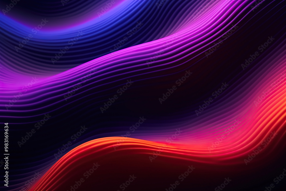 generated illustration of gradient background with red, blue and violet. Abstract color waves. generated illustration of gradient background with red, blue and violet. Abstract color waves.