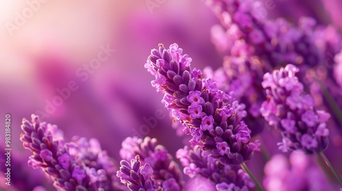  A tight shot of multiple flowers with a softly blurred background of similar blooms