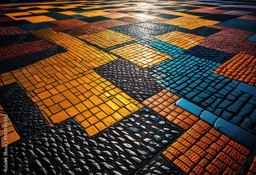 vibrant pavement patterns showcasing dynamic urban landscapes colorful designs textures, colors, geometry, street, city, art, surface, tiles, walkways vibrant pavement patterns showcasing dynamic urban landscapes colorful designs textures, colors, geometry, street, city, art, surface, tiles, walkways