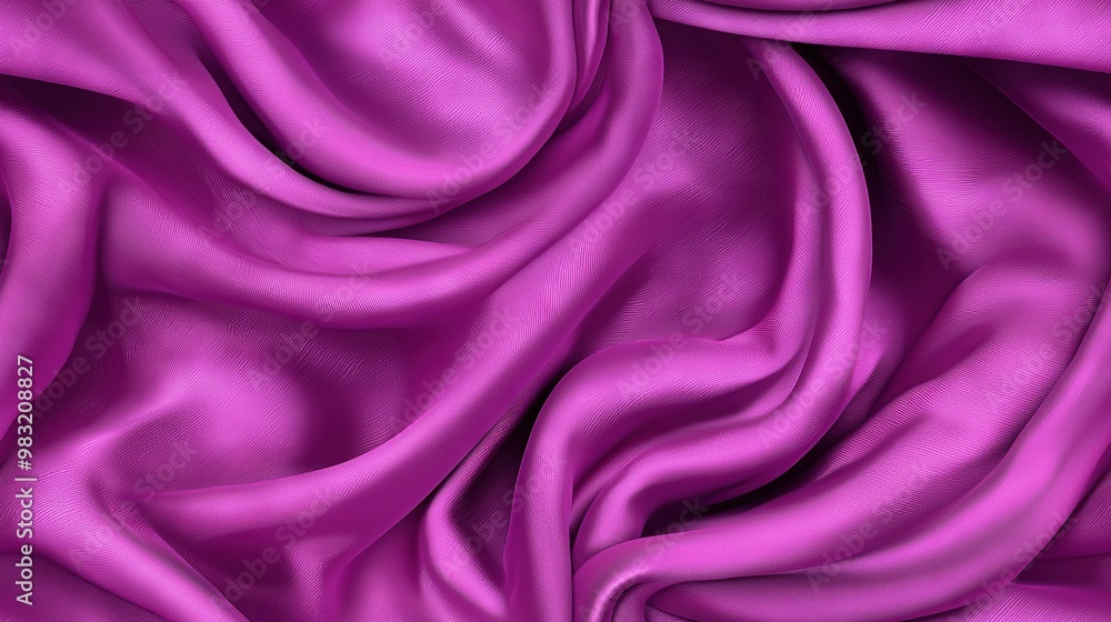 Fototapeta premium A close-up of a purple fabric with a very soft texture