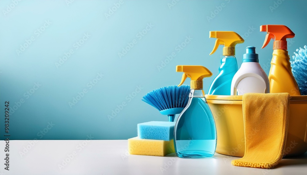掃除用具とコピースペース(Cleaning tools and copy space)
掃除用具とコピースペース(Cleaning tools and copy space)