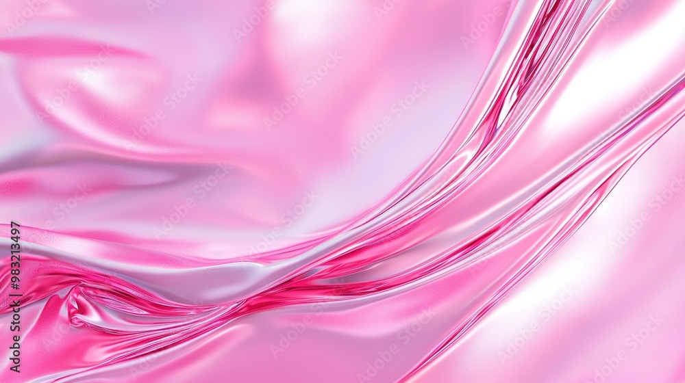 A pink and white background with waves on the left and the same on the right A pink and white background with waves on the left and the same on the right