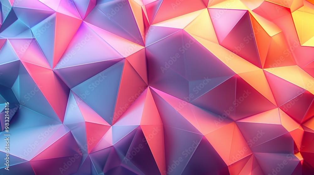 Abstract composition of colorful cubes background Abstract composition of colorful cubes background