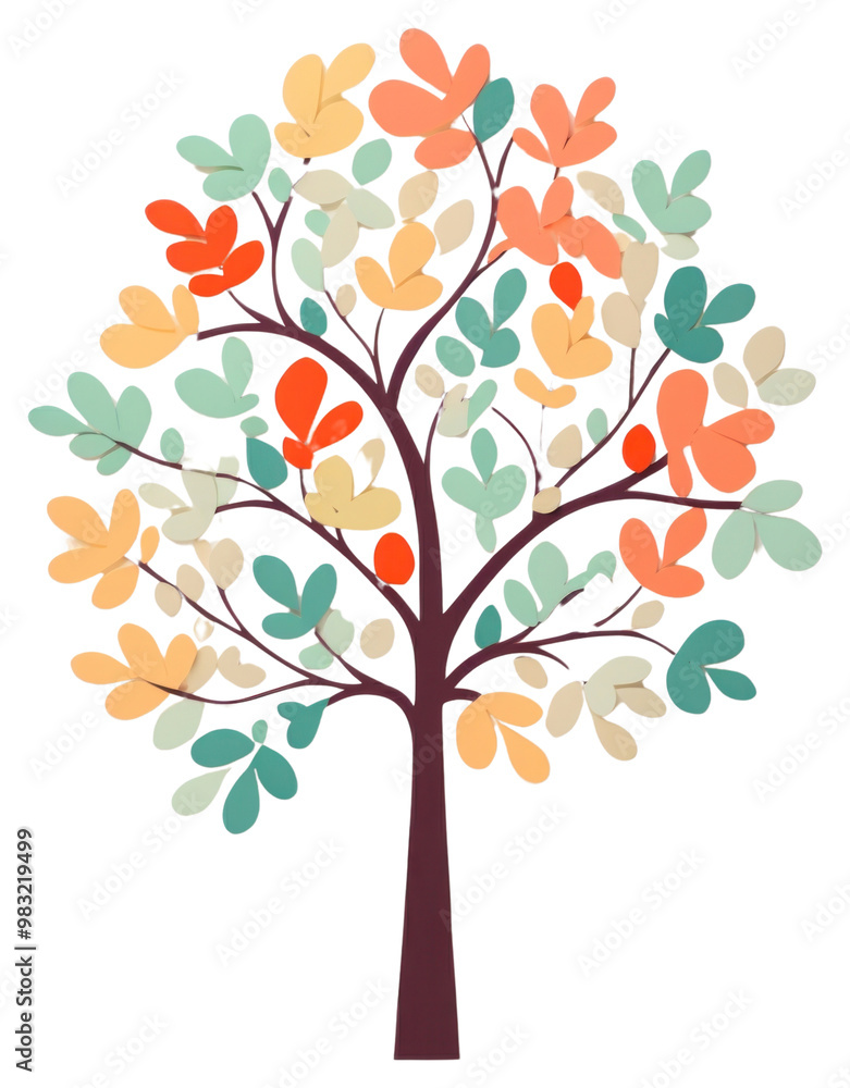 PNG Tree minimal painting pattern plant. PNG Tree minimal painting pattern plant.